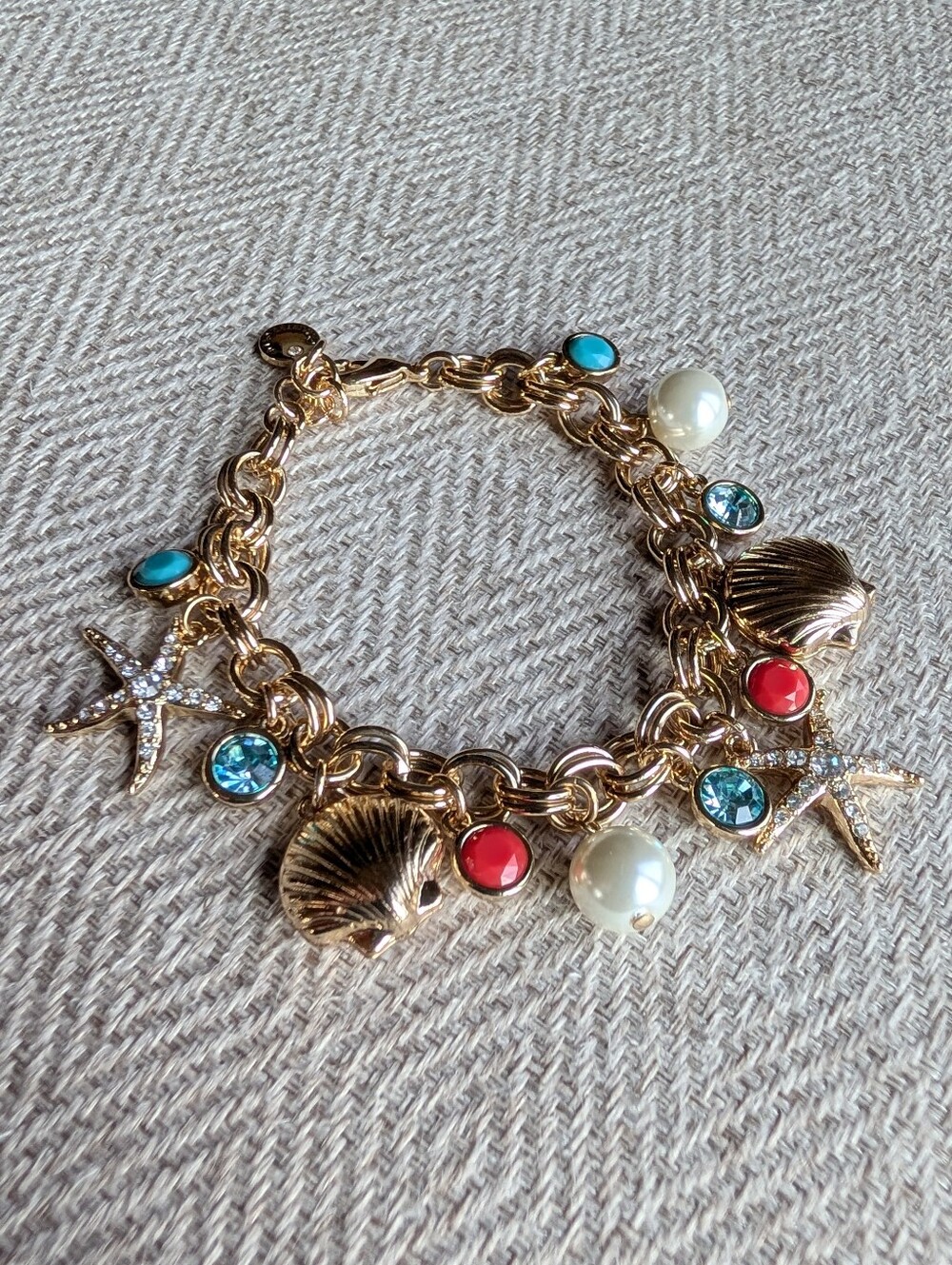 CHARTER CLUB charm bracelet seaside beach